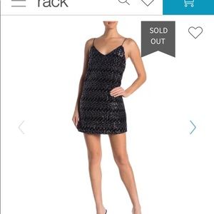 Wild Honey Sequin Mini Dress